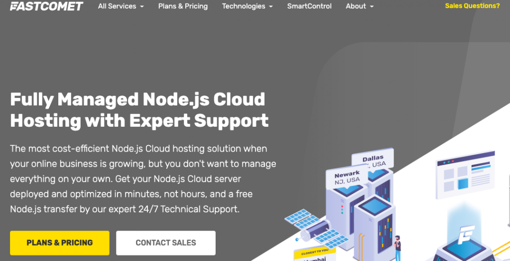 Fully Managed Node.js Cloud Hosting