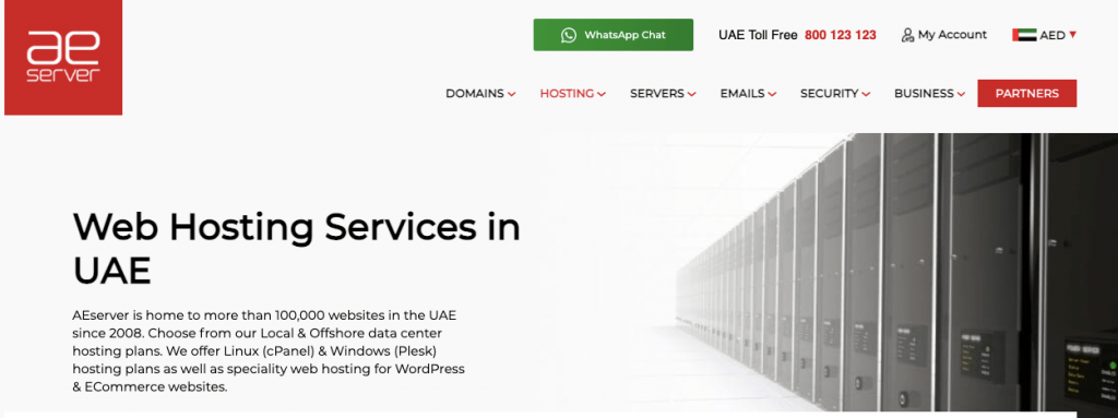 Best Web Hosting In Dubai AEserver