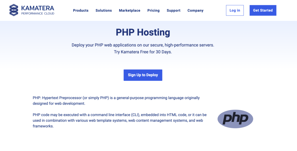 Kamatera Free PHP