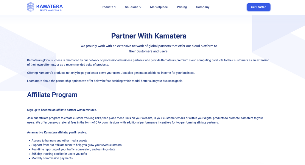 Kamatera Affiliate