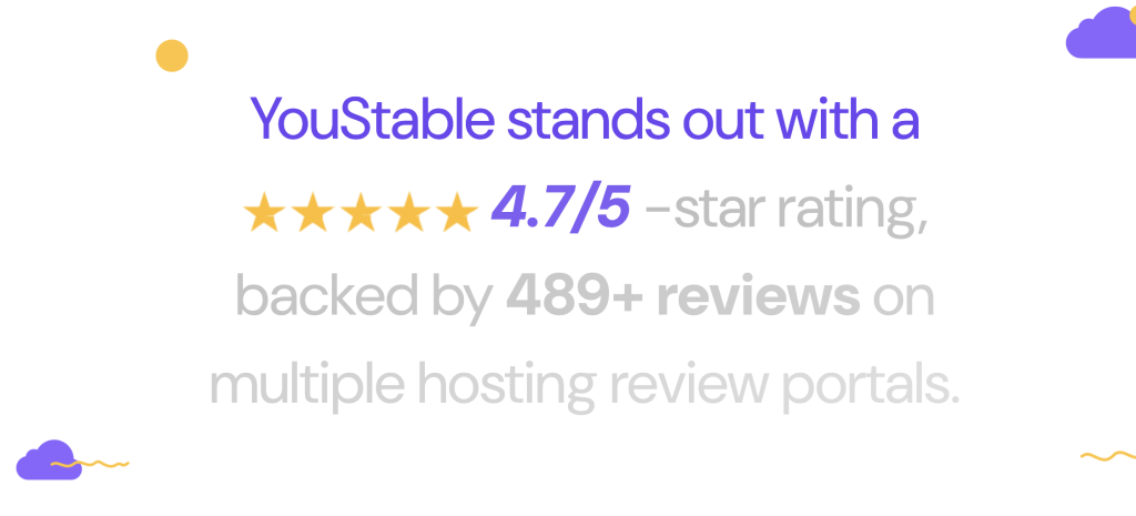YouStable Rating